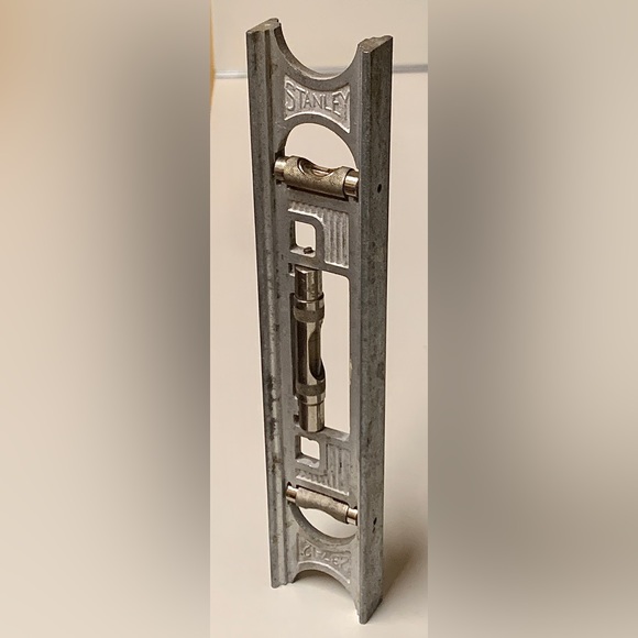 1920s Vintage STANLEY Sweetheart Logo 237-12” 3 Bubble Plumb Spirit Level - Picture 10 of 16